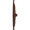Ekena Millwork Haylynn Medallion (Canopies up to 1 1/4"), 29 1/8"OD x 1 1/4"ID x 4"P, Burnished Mahogany Crackle CM29HYBMC - alternate 2